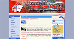 Desktop Screenshot of phonggdtpsonla.edu.vn
